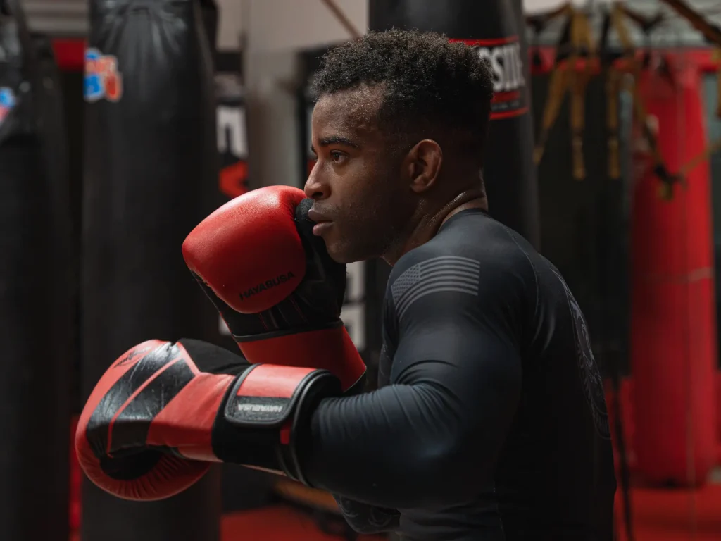 Mixed Martial Arts training session at Excel Jiu Jitsu MMA & Fitness.